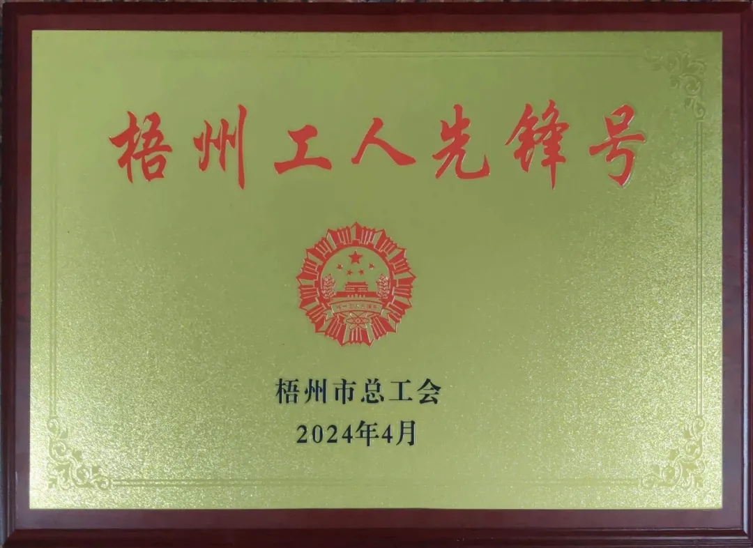 這個(gè)班組不一般！佛子公司古益選廠(chǎng)磨浮甲班榮獲&ldquo;梧州工人先鋒號(hào)&rdquo;榮譽(yù)稱(chēng)號(hào)